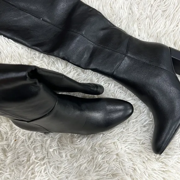 Billini Quartz Black Knee-High Boots tall