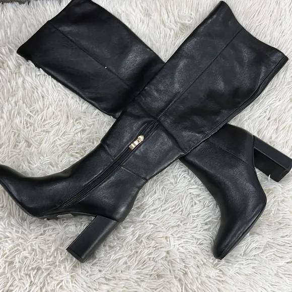 Billini Quartz Black Knee-High Boots tall