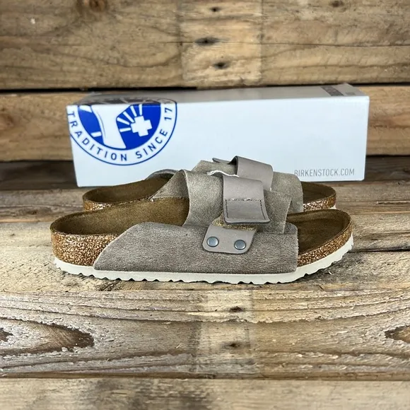 Birkenstock Kyoto Kid's - Taupe - 32 Narrow - New in box
