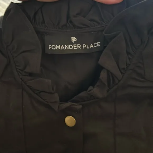 Black Claiborne Dress POMANDER PLACE