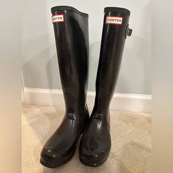 Black Hunter Boots