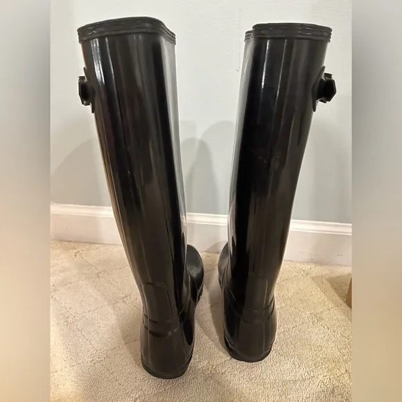 Black Hunter Boots
