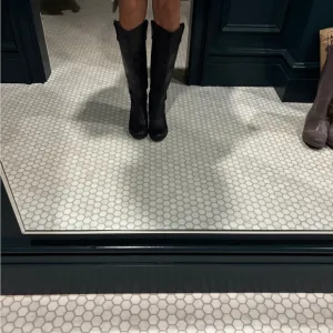 Black Knee-High Boots