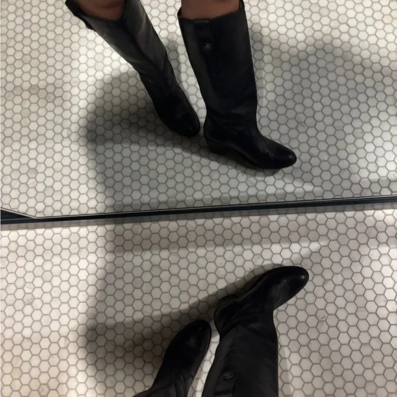 Black Knee-High Boots