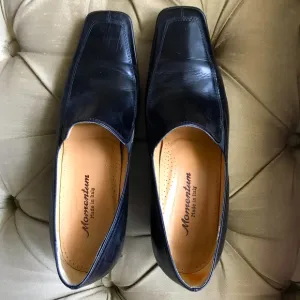 Black Leather Pumps Made in Italy