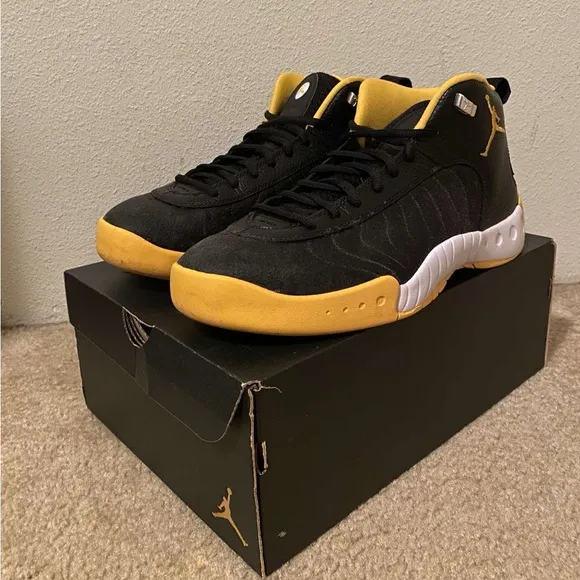 Black University Gold Jordan Jumpman Pro Size 12 Men’s