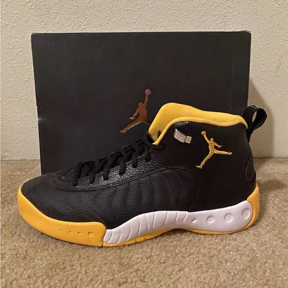 Black University Gold Jordan Jumpman Pro Size 12 Men’s