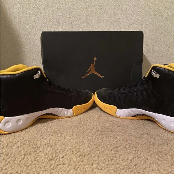 Black University Gold Jordan Jumpman Pro Size 12 Men’s