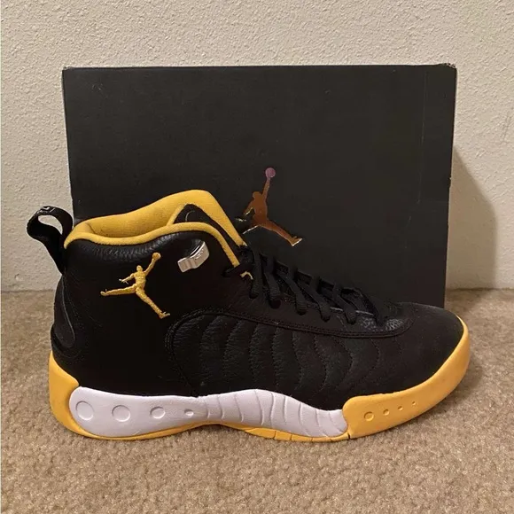 Black University Gold Jordan Jumpman Pro Size 12 Men’s
