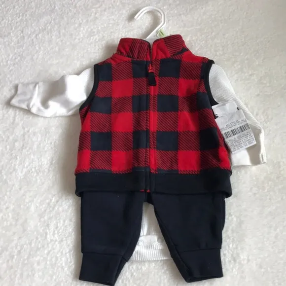 Blue and Tan Kids Outfit by The Children's Place