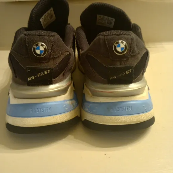 BMW M Motorsports collab with Puma youth athletic shoes