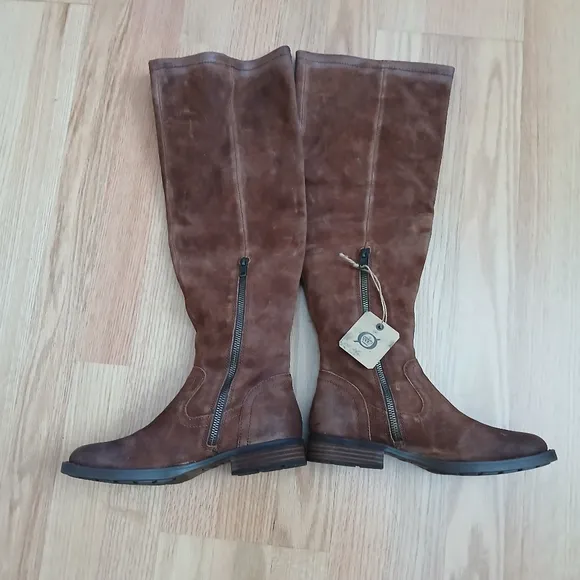 Born Britton Over The Knee Leather Tall Boots Size 6 for Wom…