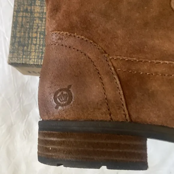 Born Britton Rust distressed over the knee boots