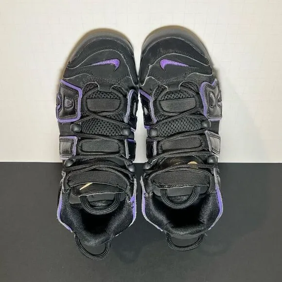 Boys NIKE Air More Uptempo Action Grape Athletic Sneakers / Size 4Y