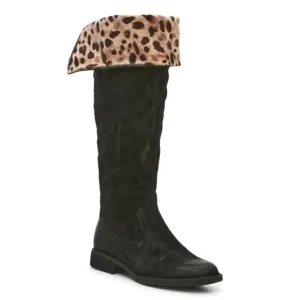 Børn Borman Knee High Suede Boots Black NWT size 5.5