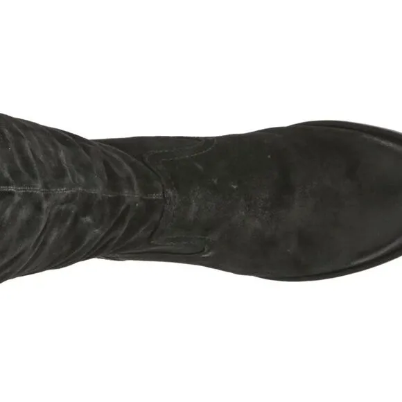Børn Borman Knee High Suede Boots Black NWT size 5.5
