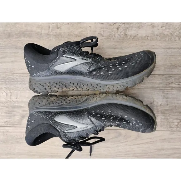 Brooks Glycerin 16 Sneakers Men's 10D Black Running Athletic Shoes Elite Hybrid