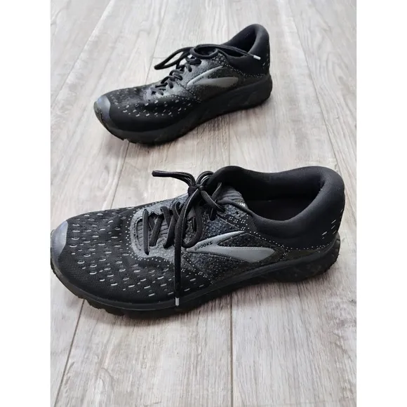 Brooks Glycerin 16 Sneakers Men's 10D Black Running Athletic Shoes Elite Hybrid