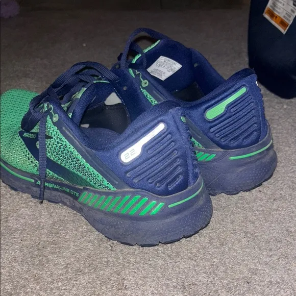 Brooks Green and Blue Running Shoes