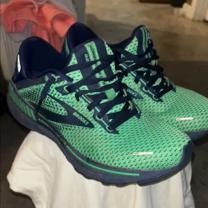 Brooks Green and Blue Running Shoes