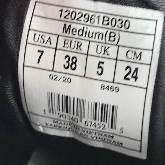 Brooks GTS 20 Gray/Purple Athletic Running Shoes 1202961B030 Women’s Size 7