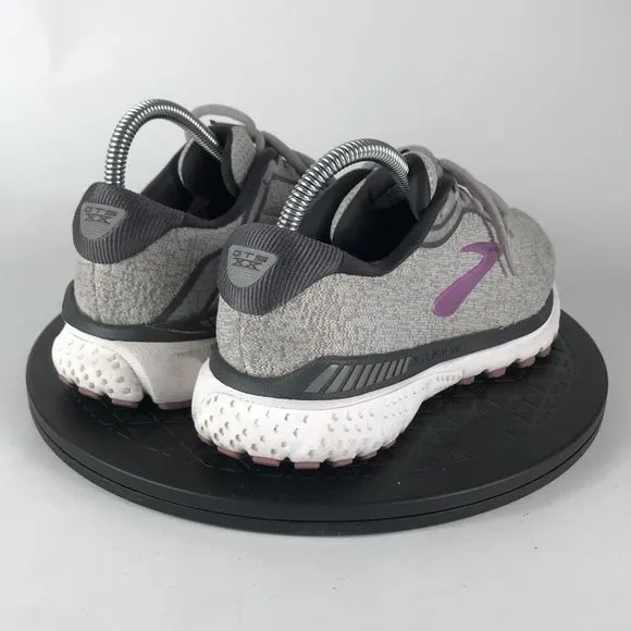 Brooks GTS 20 Gray/Purple Athletic Running Shoes 1202961B030 Women’s Size 7