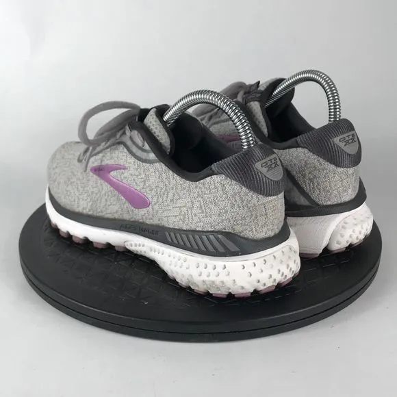 Brooks GTS 20 Gray/Purple Athletic Running Shoes 1202961B030 Women’s Size 7