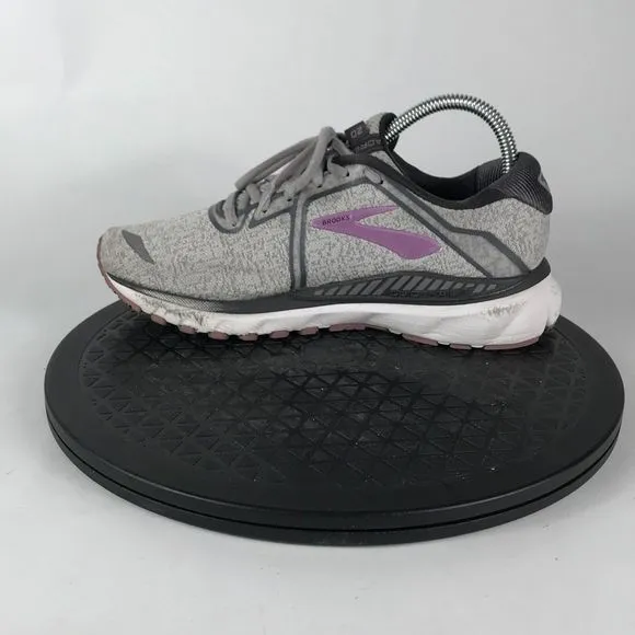 Brooks GTS 20 Gray/Purple Athletic Running Shoes 1202961B030 Women’s Size 7