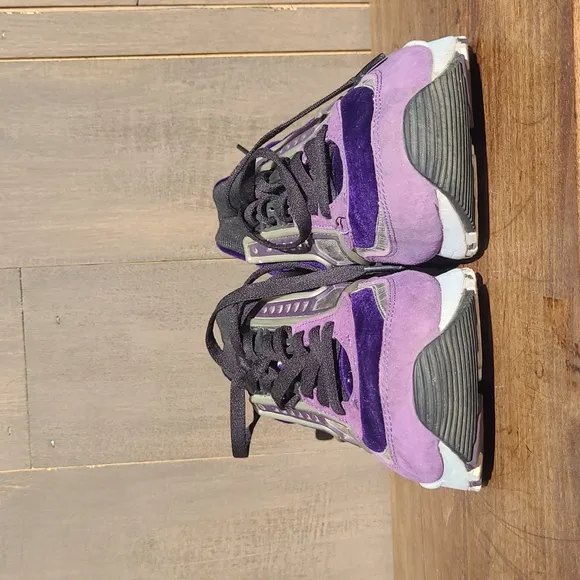 Brooks Running Shoes Men's sz 9 Purple Heritage Regent Purple Velvet Chrome Shoe