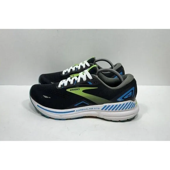 Brooks Adrenaline GTS 23 Men's Size 9 D Black Running Athletic Shoes 1103911d006