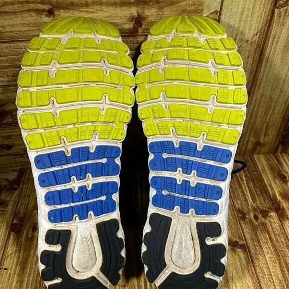 Brooks Glycerin 14 Men's Athletic Running Shoes Size 13 Blue Silver
