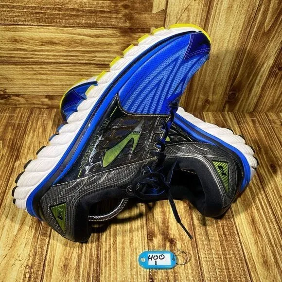 Brooks Glycerin 14 Men's Athletic Running Shoes Size 13 Blue Silver