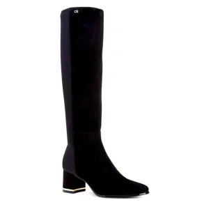 CALVIN KLEIN FREEDA KNEE HIGH BOOTS 9.5 WIDE CALF