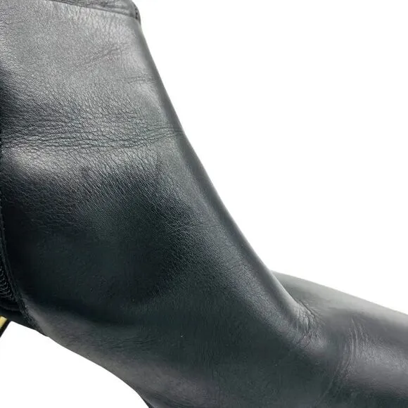 CALVIN KLEIN FREEDA KNEE HIGH BOOTS 9.5 WIDE CALF