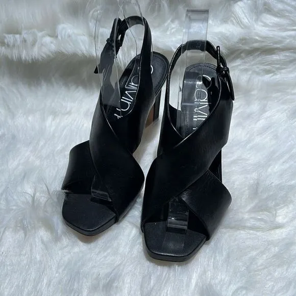 Calvin Klein Women's Myra Pump Black Size 6.5M.  B75