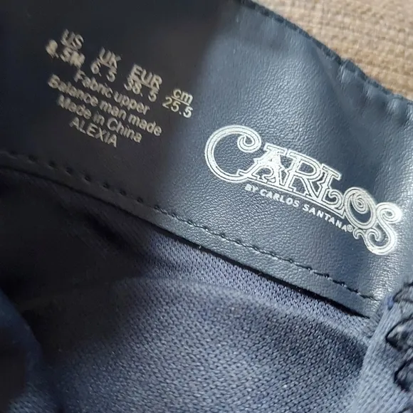 Carlos by Carlos Santana Alexia Floral Embroidered Knee-High Boots - Navy Blue