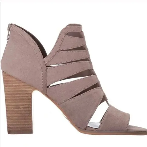 Carlos Santana Womens Solera Faux Suede Cut Out Dress Sandals Size 7