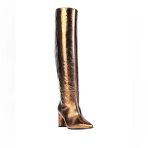 CASADEI BRONZE KNEE HIGH BOOTS