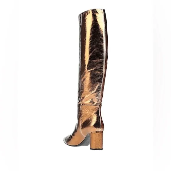CASADEI BRONZE KNEE HIGH BOOTS