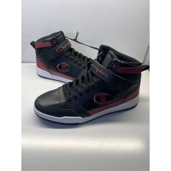 Champion Arena Power Hi V2 Men's Shoes Size 12 Black/ Marron Athletic Sneaker