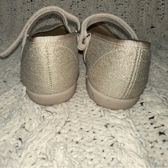 Childrenchic Cassie Mary Jane Sparkly Gold Dress Shoes EU 31/US 13.5