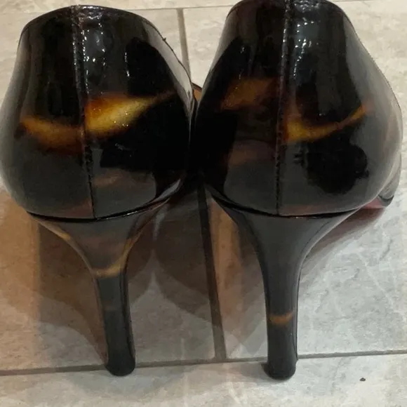 Christian Louboutin Patent Tortoise Pumps