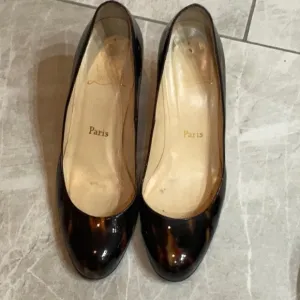 Christian Louboutin Patent Tortoise Pumps