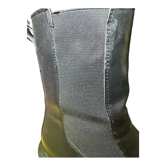 Circus by Sam Edelman Womens Susan Faux Leather Chunky Chelsea Boots 7.5 Medium