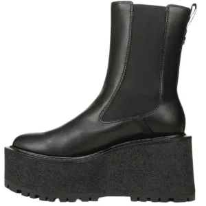 Circus by Sam Edelman Womens Susan Faux Leather Chunky Chelsea Boots 7.5 Medium