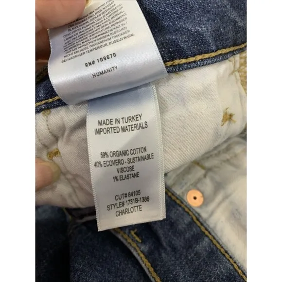 Citizens of Humanity Jeans Women 28 Premium Vintage Charlotte High Rise Straight
