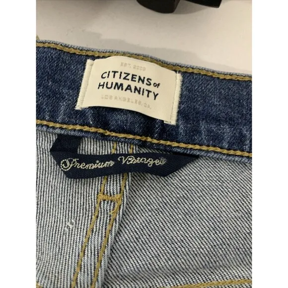 Citizens of Humanity Jeans Women 28 Premium Vintage Charlotte High Rise Straight