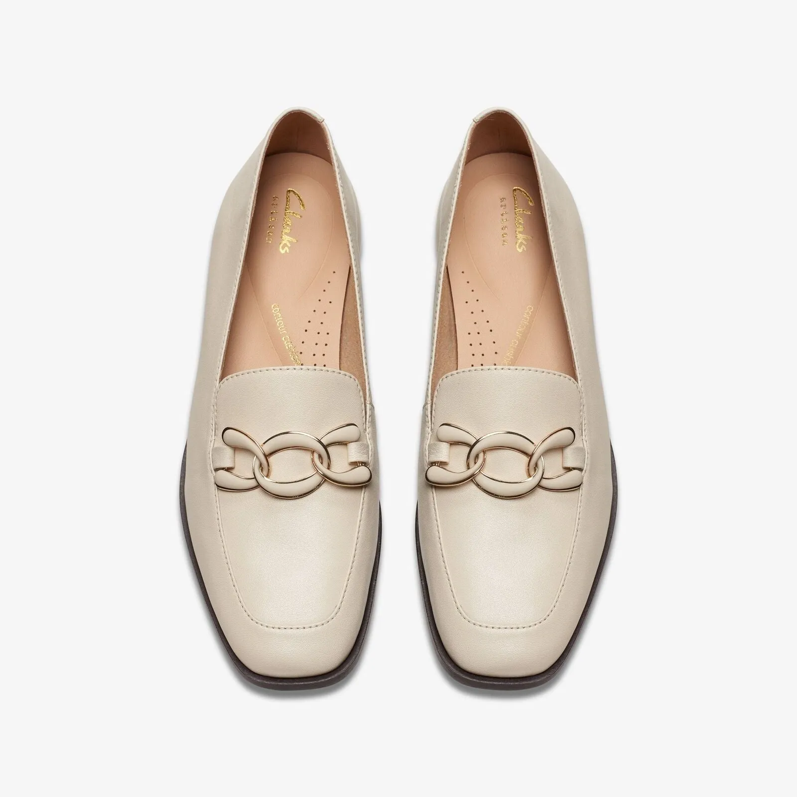 Clarks Women's Sarafyna Rae Ivory Leather
