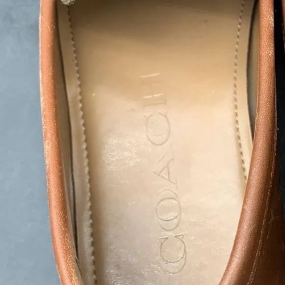 COACH Brown Men's Loafer Shoes Size 8
