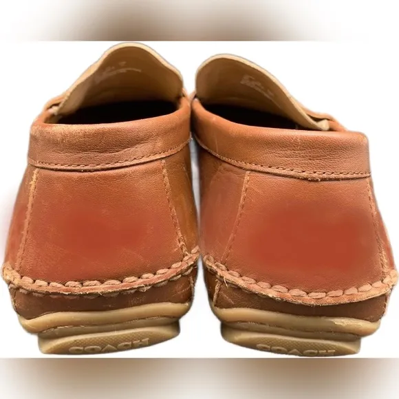 COACH Brown Men's Loafer Shoes Size 8